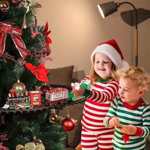 Electric Christmas Train Tree Decoration Rail Car Model, Rail Car Model(238-9)