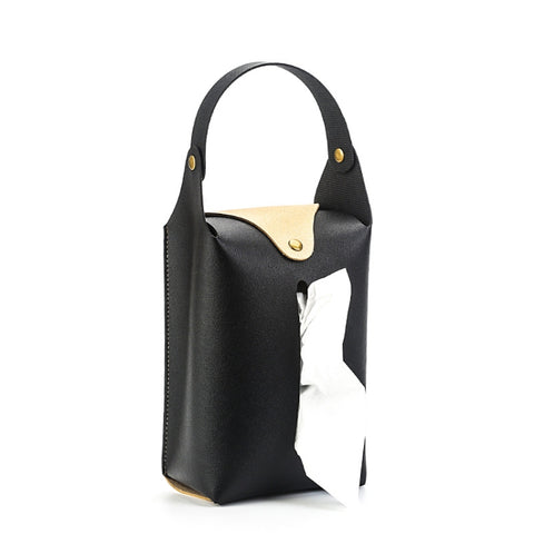 004 Suspended Car Hand Paper Towel Bag, Black, Royal Blue, Light Blue, Grey, Off White, Pink