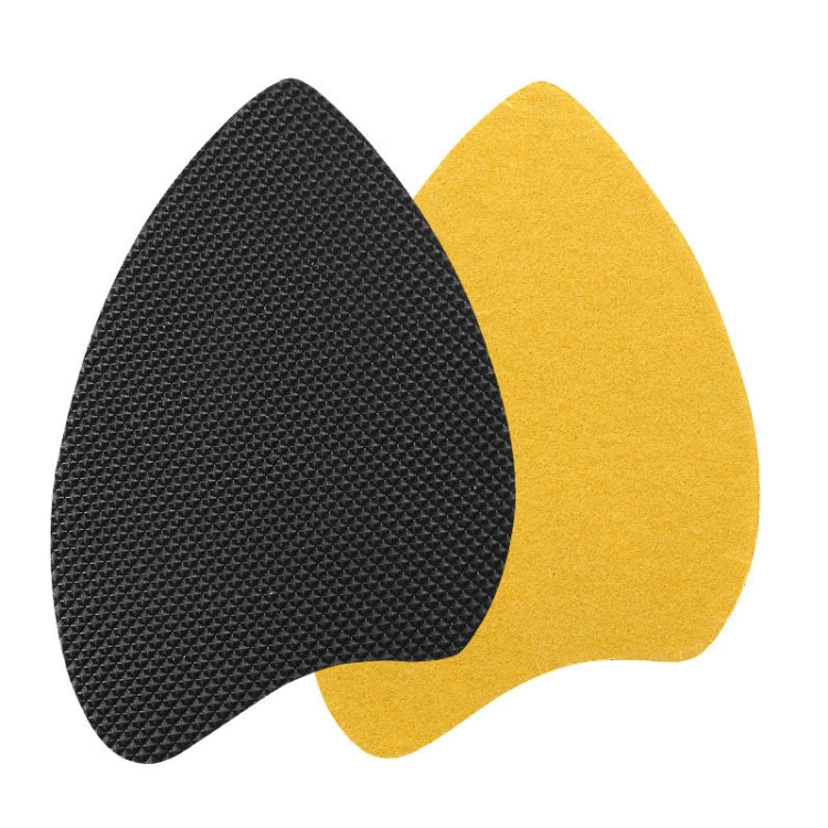 1pair High Heel Shoes Anti-Skid Patch, Pointer Head Black, Round Head Black