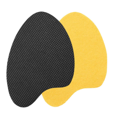 1pair High Heel Shoes Anti-Skid Patch, Pointer Head Black, Round Head Black
