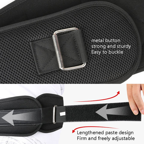 Sports Waist Support Squat Weightlifting Training Belt, Size:, M, L, XL