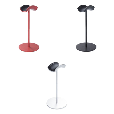 Metal Display Desktop Stand for Headset, Red, Black, Silver