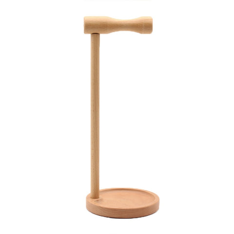 AM-EJZJ001 Desktop Solid Wood Headset Display Stand, Style:, A, B, C, D, E, F