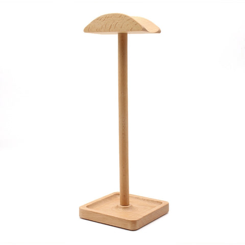 AM-EJZJ001 Desktop Solid Wood Headset Display Stand, Style:, A, B, C, D, E, F