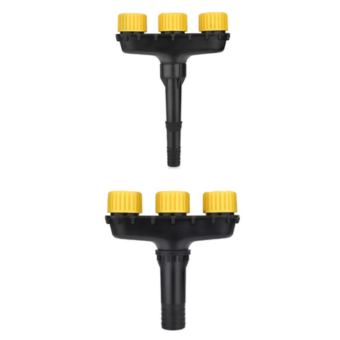 DKSSQ Gardening Multi-Head Watering Sprinkler Nozzle, Specification:, 3 Head with 1 inch/1.2 inch Interface, 3 Head With 1.5 inch Interface, 4 Head With 1 inch/1.2 inch Interface, 4 Head With 1.5 inch Interface, 5 Head With 1 inch/1.2 inch Interface   ...