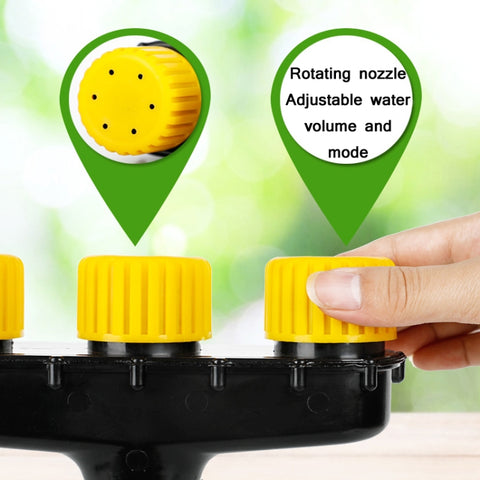 DKSSQ Gardening Multi-Head Watering Sprinkler Nozzle, Specification:, 3 Head with 1 inch/1.2 inch Interface, 3 Head With 1.5 inch Interface, 4 Head With 1 inch/1.2 inch Interface, 4 Head With 1.5 inch Interface, 5 Head With 1 inch/1.2 inch Interface   ...