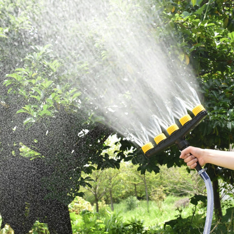 DKSSQ Gardening Multi-Head Watering Sprinkler Nozzle, Specification:, 3 Head with 1 inch/1.2 inch Interface, 3 Head With 1.5 inch Interface, 4 Head With 1 inch/1.2 inch Interface, 4 Head With 1.5 inch Interface, 5 Head With 1 inch/1.2 inch Interface   ...