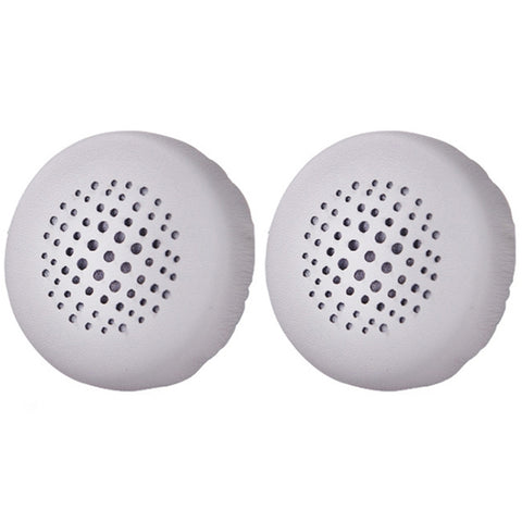 2 PCS Headset Honeycomb Earmuffs for Jabra Evolve 20se / 30II / 40 / 65+ / 75+, Black, Gray