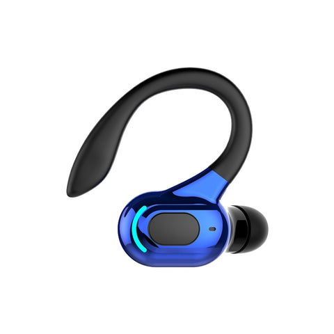 F8 Bluetooth 5.1 Ear-Mounted Stereo Wireless Sports Earphone, Single Earphone (Black), Single Earphone (White), Single Earphone (Black+Red), Single Earphone (Black+Blue), Single Earphone (Black+Green)