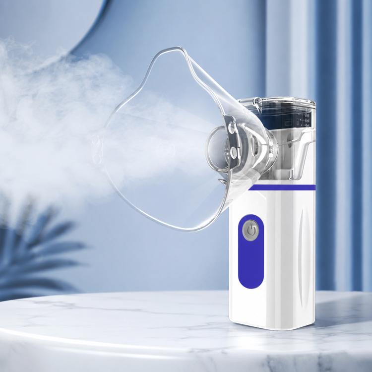 N3S Home Medical Mini Compression Ultrasonic Nebulizer, Blue, Gray, Green, Orange