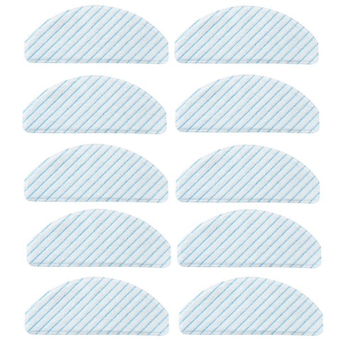 10 PCS Rag Mop Cloths For Ecovacs Deebot T8 Series, 10 PCS Rag
