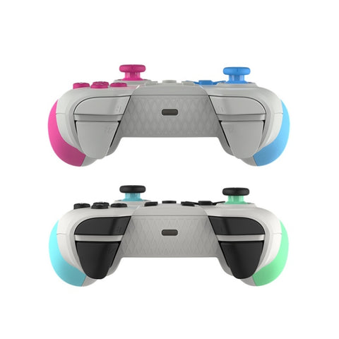 T23 Macro Programming Six-Axis Wireless Bluetooth Handle With NFC For Switch Pro, Green, Mary Red, Blue Green, Blue Pink