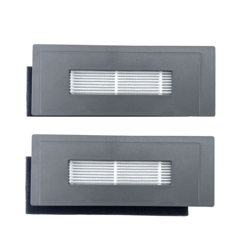 2pcs Rag Accessories For ECOVACS DEEBOT OZMO 930 DG36, Set 1, Main Brush, 2 Pairs Side Brush, 2 PCS HEPA Filter, 2 PCS Rag