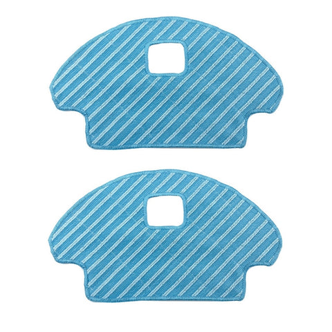 2pcs Rag Accessories For ECOVACS DEEBOT OZMO 930 DG36, Set 1, Main Brush, 2 Pairs Side Brush, 2 PCS HEPA Filter, 2 PCS Rag