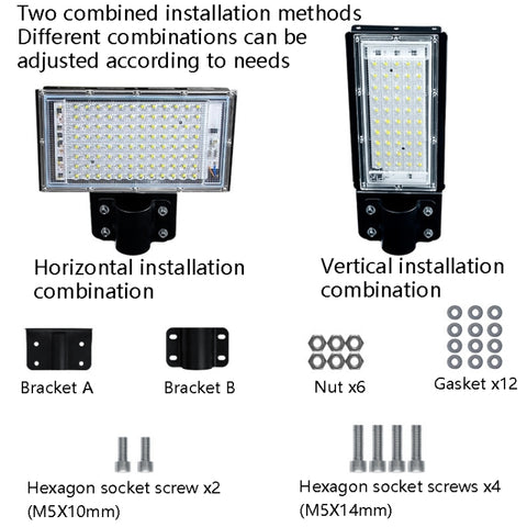 LED Waterproof Road Lighting Courtyard Floodlight, 25W