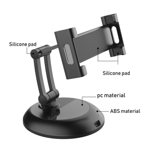 PB-45S Desktop Foldable Stand, For 5-12.9 Inch Mobile Phone/Tablet, Foldable Stand