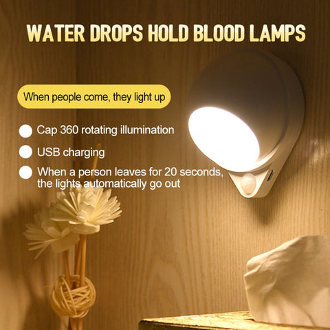 DMK-022PL LED Charge Automatic Stair Night Light, Yellow Light, White Light