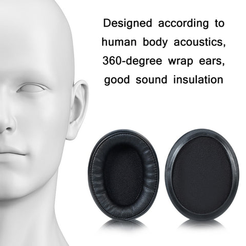 2pcs Sponge Headphone Covers For Audio-Technica ATH-AR5BT / AR5iS