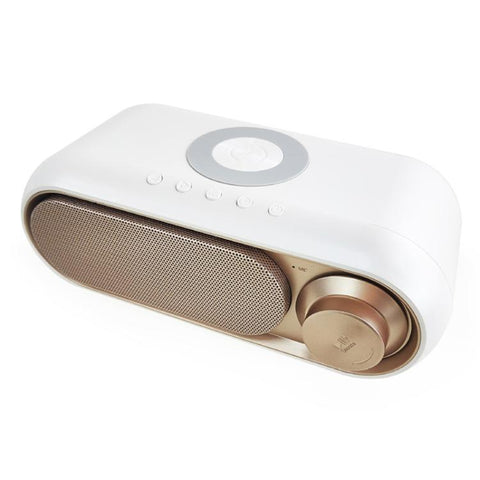 Wireless Charging Bluetooth Speaker Desktop LED Clock