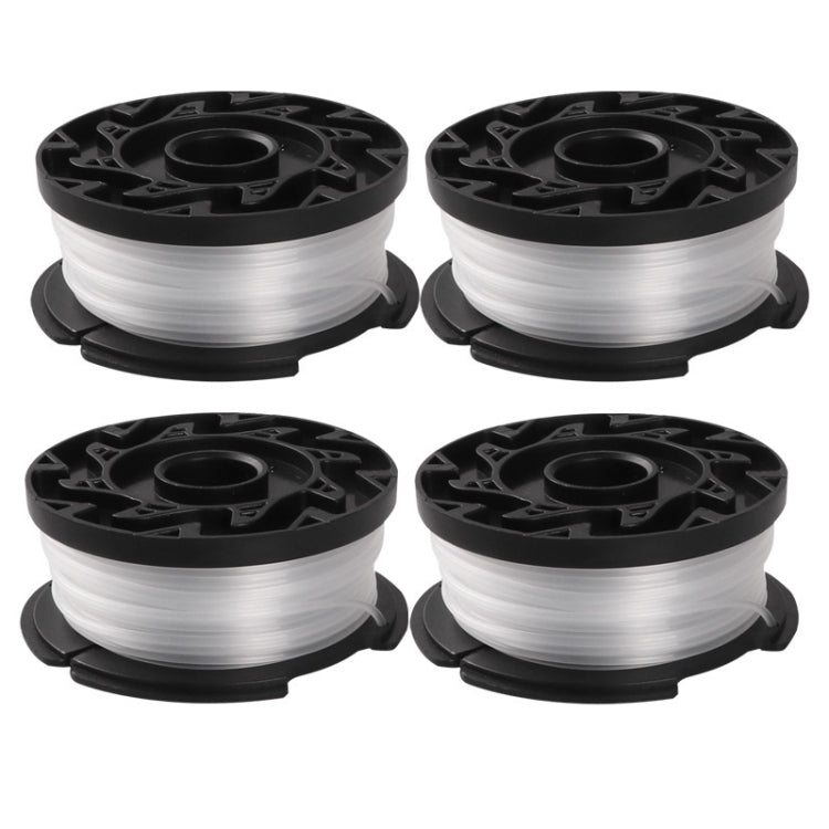 4 In 1 Nylon Grass Rope Mowing Line For BLACK+DECKER Lawn Mowers, 4 PCS