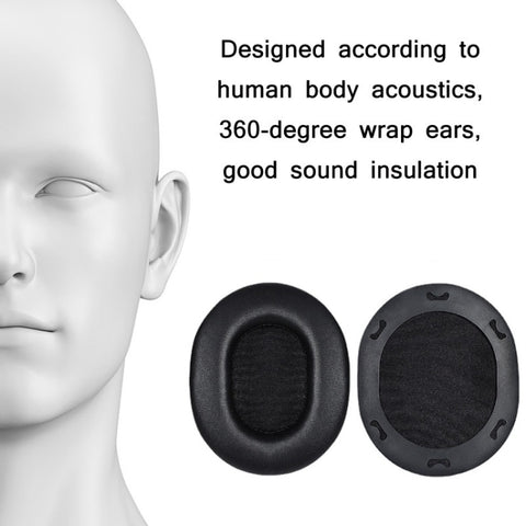 2pcs Protein Skin Earmuff / Headbeam For Audio-Technica ATH-M70X