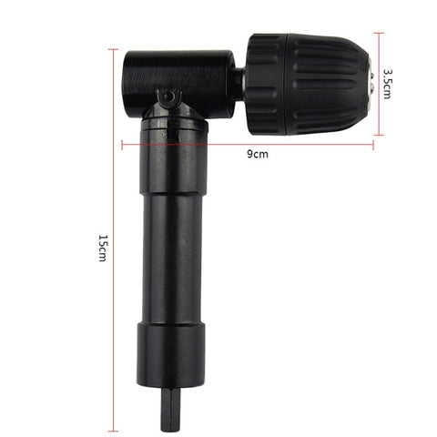 90 Degrees Right-Angle Electric Drill Transmutor Accessories, 3124, 3125