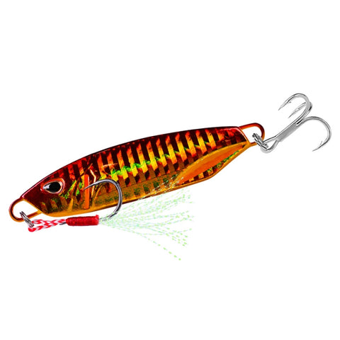 PROBEROS Iron Plate Lead Fish Far-Fluoch Metal Road Bait, 10G, 15G, 20G, 30G, 40G, 50G