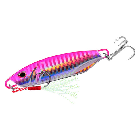 PROBEROS Iron Plate Lead Fish Far-Fluoch Metal Road Bait, 10G, 15G, 20G, 30G, 40G, 50G