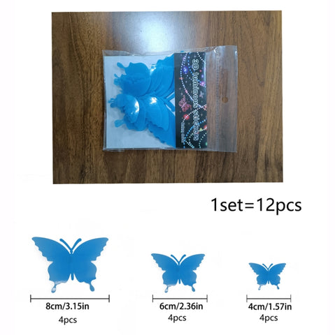 YG005 3D Stereo Butterfly Luminous Wall Sticker