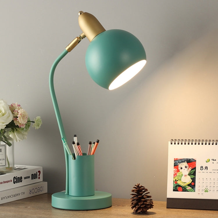 YY-1109 Student Desk LED Eye Protection Lamp with Pen Holder, CN Plug, Specification:, without Bulb, Tricolor