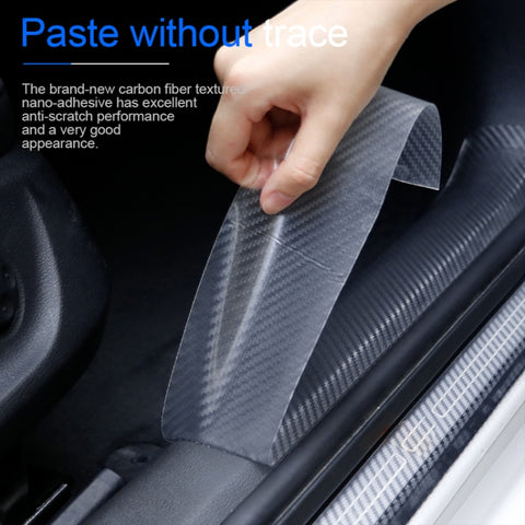 3cm x 3m Car Carbon Fiber Bumper Anti-Collision Strip, 3cm x 3m, 3cm x 5m, 3cm x 10m, 5cm x 3m, 5cm x 5m, 5cm x 10m, 7cm x 3m, 7cm x 5m, 7cm x 10m, 10cm x 3m, 10cm x 5m, 10cm x 10m, 15cm x 3m, 15cm x 5m, 15cm x 10m, 20cm x 3m, 20cm x 5m, 20cm x 10m