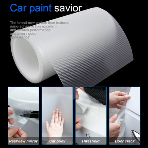 3cm x 3m Car Carbon Fiber Bumper Anti-Collision Strip, 3cm x 3m, 3cm x 5m, 3cm x 10m, 5cm x 3m, 5cm x 5m, 5cm x 10m, 7cm x 3m, 7cm x 5m, 7cm x 10m, 10cm x 3m, 10cm x 5m, 10cm x 10m, 15cm x 3m, 15cm x 5m, 15cm x 10m, 20cm x 3m, 20cm x 5m, 20cm x 10m