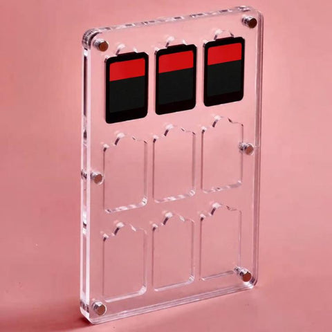 Transparent Crystal Magnetic Game Card Storage Box For Switch, 9 Grid, 14 Grid, 27 Grid