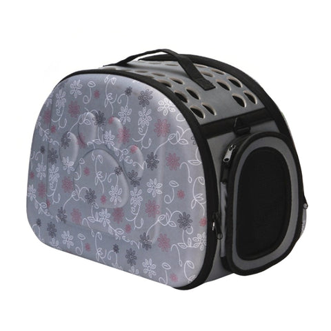 Pets Out Foldable EVA Backpack, Black, Pink, Gray, Champagne