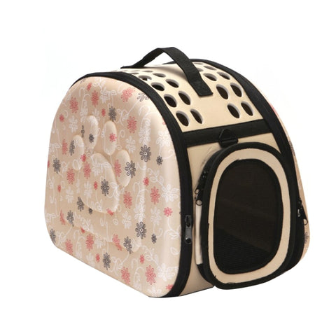 Pets Out Foldable EVA Backpack, Black, Pink, Gray, Champagne