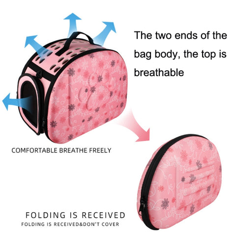 Pets Out Foldable EVA Backpack, Black, Pink, Gray, Champagne