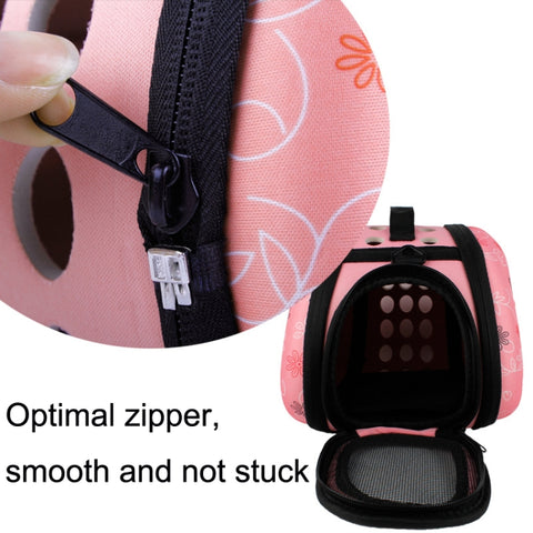 Pets Out Foldable EVA Backpack, Black, Pink, Gray, Champagne