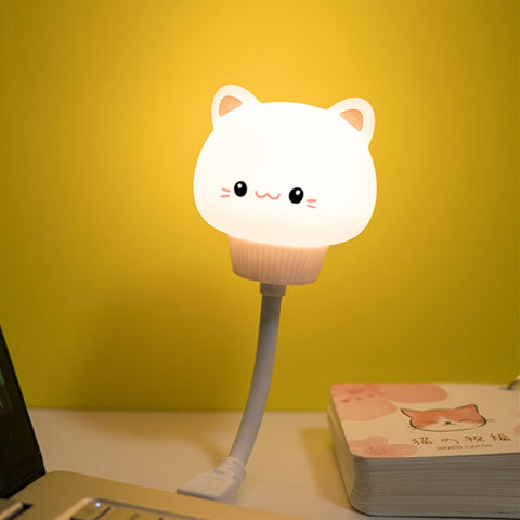 Cartoon USB Power Mini Night Light, Direct Plug-in, Remote Control Version