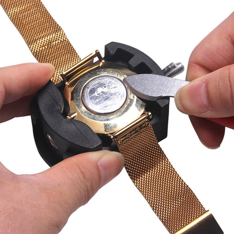 10 PCS Watch Rear Cover Tapping Knife Watch Opener, Style:, Brown Narrow Mouth, Brown Flat-blade Mouth, Yellow Narrow Mouth, Yellow Wide Mouth, Orange Flat-blade Mouth