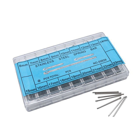 6-23mm Stainless Steel Watch Link Pins Cotter Bar, 2 Sets Link Pins Cotter Bar