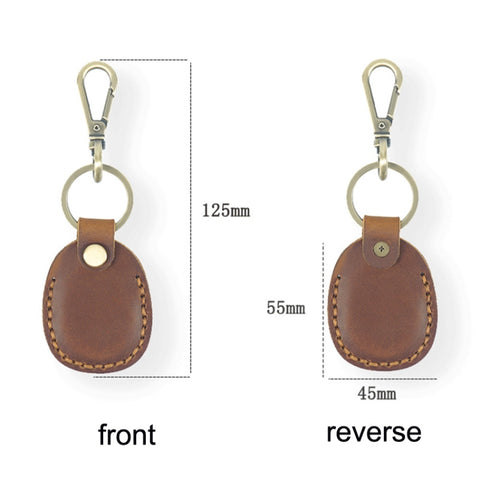 18Y-011 Vintage Leather Access Control Proximity Card Holder, Black, Brown, Coffe, Red, Green, Blue
