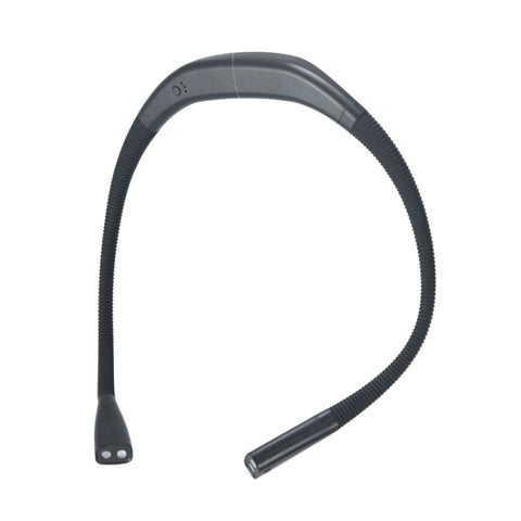 LED Hanging Neck Light Universal Hose Eye Protection Reading Light, Space Silver, Elegant Black