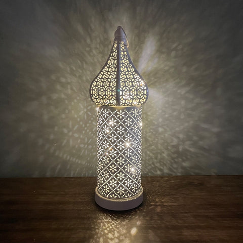 Moroccan Hollow LED Wrought Iron Decorative Lamp, Spec:, Small, Medium, Large