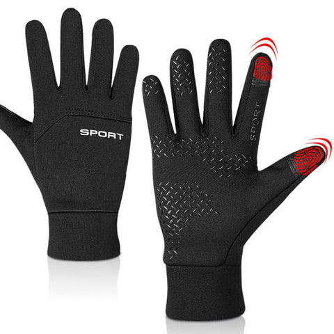 Outdoor Sports Velvet Anti-Slip Glove, M, L, XL
