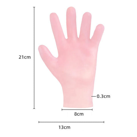 1 Pair Waterproof Sun-Proof Gloves Moisturizing Anti-Crack Handguard, Free Size