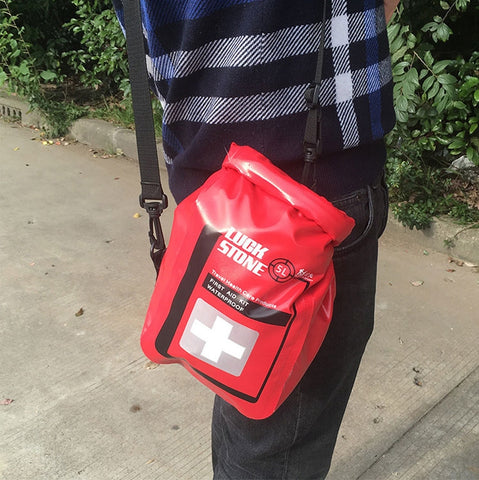 LUCKSTONE 5L Outdoor Adventure First Aid Waterproof Shoulder Bag