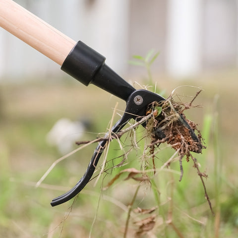 Manual Vertical Foot Weeding Tool With Barbs, Weeding Tool With Barbs