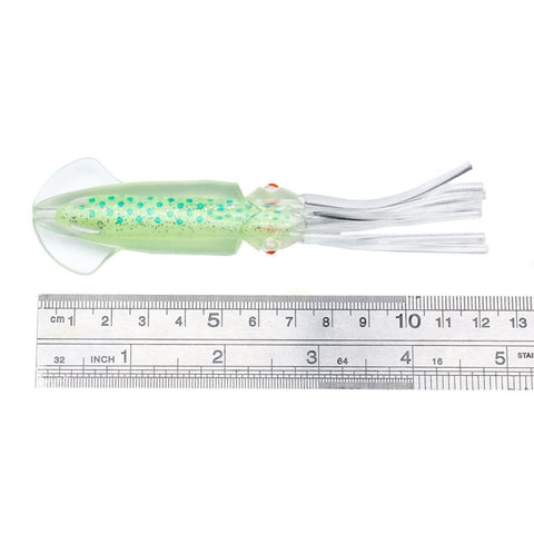 6 PCS / Bag HENGJIA SO1516 12cm / 15cm Colorful Octopus Fake Bait, SO1516