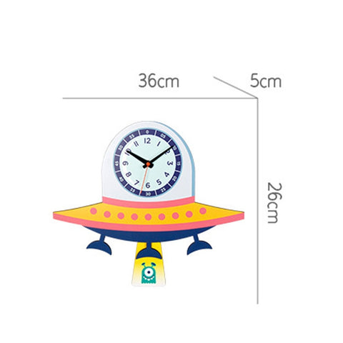 Cartoon Shake Wall Clock