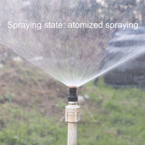 Internal Thread Sprinkler Green Lawn Sprinkler Irrigation 4 Points Adjustable Scattering Sprinkler, Internal Thread Sprinkler, External Thread Sprinkler, Sprinkler + Ground Plug, Sprinkler + Ground Plug + Quick Connect                                  ...